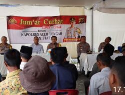 Jum’at Curhat, Waka Polres Aceh Tengah Tampung Aspirasi Masyarakat