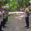 Menyambut Tahun Baru 2024 Polsek Mojowarno Beri Pengamanan Di Taman Wisata Sumberboto Jombang
