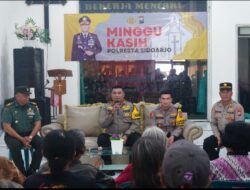 Minggu Kasih Polresta Sidoarjo, Urun Rembuk Kamtibmas dan Bakti Sosial