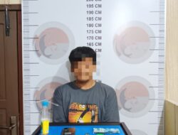 Satnarkoba Polres Bener Meriah Amankan Pelaku Penyalahguna Narkotika Jenis Sabu.