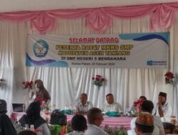 MKKS SMP Se-Kabupaten Aceh Tamiang Laksanakan Rapat Rutin