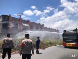 Brimob Aceh Padamkan Kebakaran Lahan Masyarakat Di Kabupaten Bener Meriah