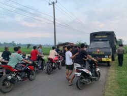 Harkamtimas di Bulan Ramadhan Polres Probolinggo Amankan Puluhan Motor Saat Razia Balap Liar