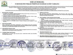 Seruan Bersama Forkopimda Aceh Tamiang