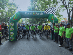 Meriah, Ribuan Warga Aceh Tamiang Antusias Ikuti Fun Bike dan Fun Walk