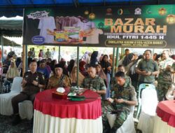 Korem 012/TU Berbagi Berkah Melalui Bazar Murah