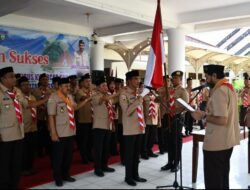 Ketua Kwarda Aceh Lantik Pengurus Mabicab Dan Kwarcab Langsa