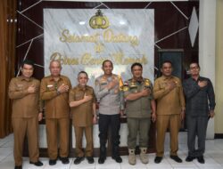 Kapolres Bener Meriah Menerima Kunjungan Silaturahmi Pj. Bupati Mohd Tanwier