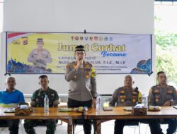 Kapolres Pidie AKBP Jaka Mulyana Serap Informasi Dalam Forum Jumat Curhat Dengan Masyarakat 
