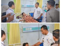 Pj Bupati Pidie Sambangi Korban Keracunan Makanan di RSUD Tgk Abdullah Syafi’i
