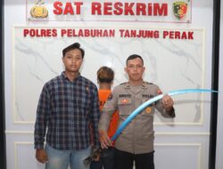 Polres Tanjungperak Amankan Ketua Gangster Durian Runtuh 23 Kedapatan Bawa Sajam