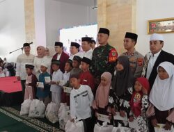 Dandim 0621/Kab.Bogor Hadiri istigosah di masjid Al-Jabar Gunung Mas tugu Selatan Cisarua