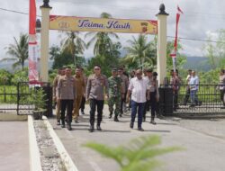 Bangun Gampong Merah Putih, Kapolres Pidie Pimpin Gotong Royong di Tiro