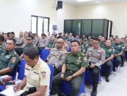 Polres Malang Tegaskan Netralitas TNI-Polri saat (Rakor) Pengamanan Pilkada  2024