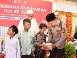 Gelar Do’a Bersama: Kapolres Bireuen Santuni Anak Yatim