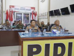 Polres Pidie Mengikuti Upacara Hari Juang Polri Secara Daring