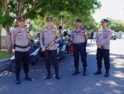 Polres Pidie Kerahkan Ratusan Personel Untuk Amankan Pendaftaran Paslon Bupati di Kantor KIP Pidie