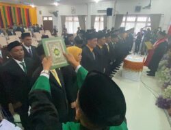 Sebanyak 40 Anggota Dewan Bireuen Periode 2024-2029 Resmi Dilantik