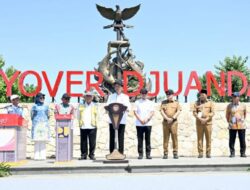 Resmikan Flyover DJuanda, 9 Pengganti Jembatan Callender Hamilton dan Proyek lain di Jawa Timur