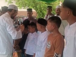 Maulid di Cot Tunong dan Cot Tufah santuni Puluhan Anak Yatim