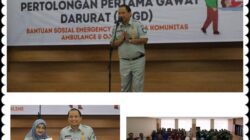 Jasa Raharja Cabang Utama Jakarta Mengadakan Pelatihan Pertolongan Pertama Gawat Darurat