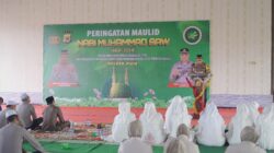 Polres Pidie Santuni Anak Yatim Pada Peringatan Maulid Nabi