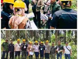 Viral PN Pelalawan Gelar Sidang di Lapangan Gugatan LSM Lingkungan Hidup Terhadap PT. Serikat Putra