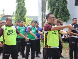 Polres Aceh Timur Gelar Tes Kesamaptaan Jasmani Periode II Tahun 2024