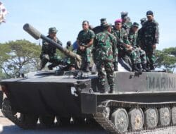 IRKORMAR Tinjau Uji Fungsi Amunisi Tank PT-76