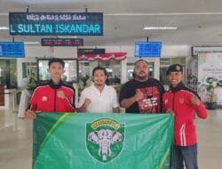 Team Taekwondo Kodam IM Mengikuti Piala KASAD di Tangerang Banten