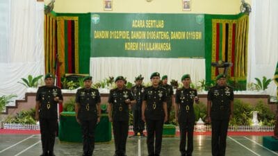 Letkol Inf Herman Sasmita Jabat Kodim 0106 Aceh Tengah