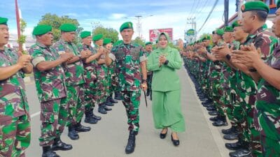 Kodim 0102/Pidie Gelar Tradisi Sambut Dandim Baru