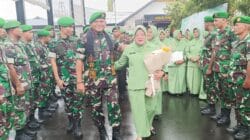 Kodim 0102/Pidie Gelar Tradisi Pelepasan Dandim Letkol Inf Abd. Jamal Husin Dengan Penuh Haru